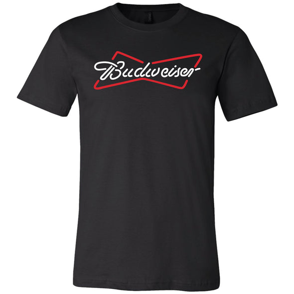 Budweiser Bowtie Neon Logo T-Shirt