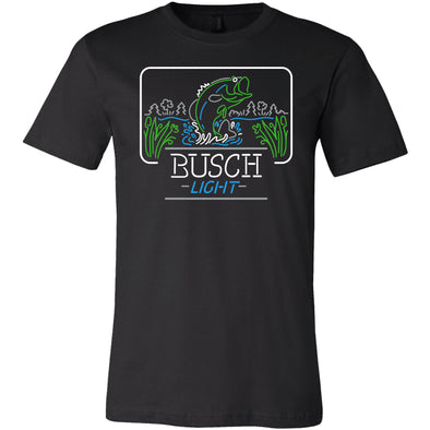 Busch Light Neon Bass Rectangle T-Shirt