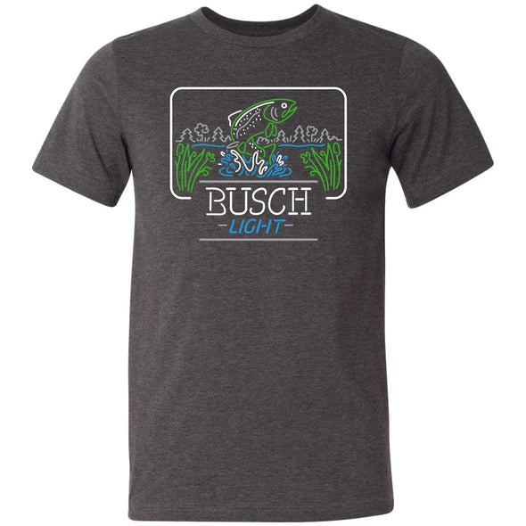 Busch Light Neon Trout Rectangle T-Shirt