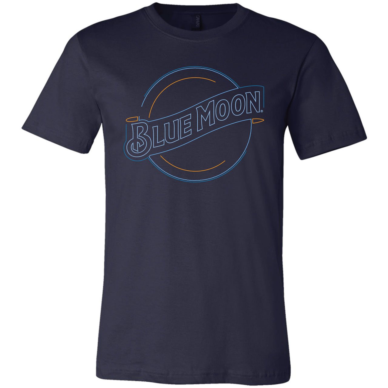 Blue Moon Neon Logo T-Shirt