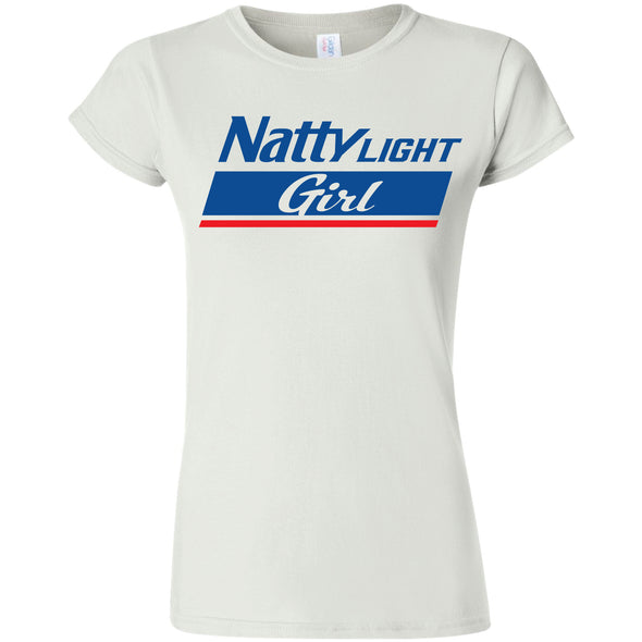 Natty Light Girl Ladies T-Shirt