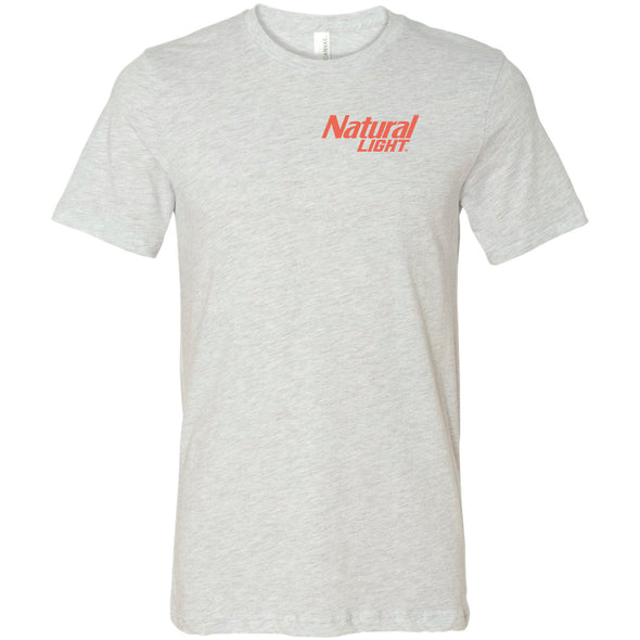 Natural Light Seltzer Aloha Beaches Logo 2-Sided T-Shirt