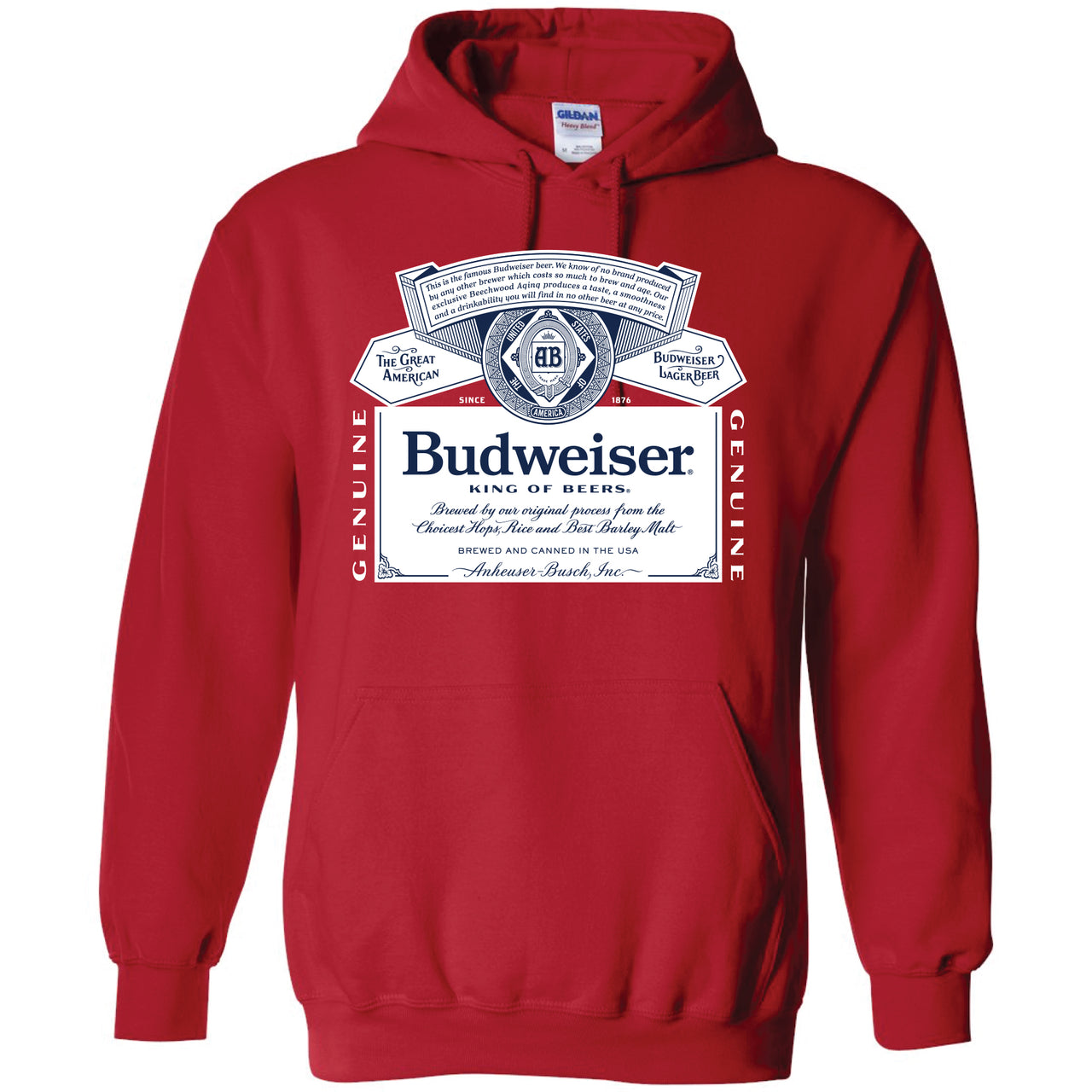 Budweiser - 2020 Label Hooded Sweatshirt