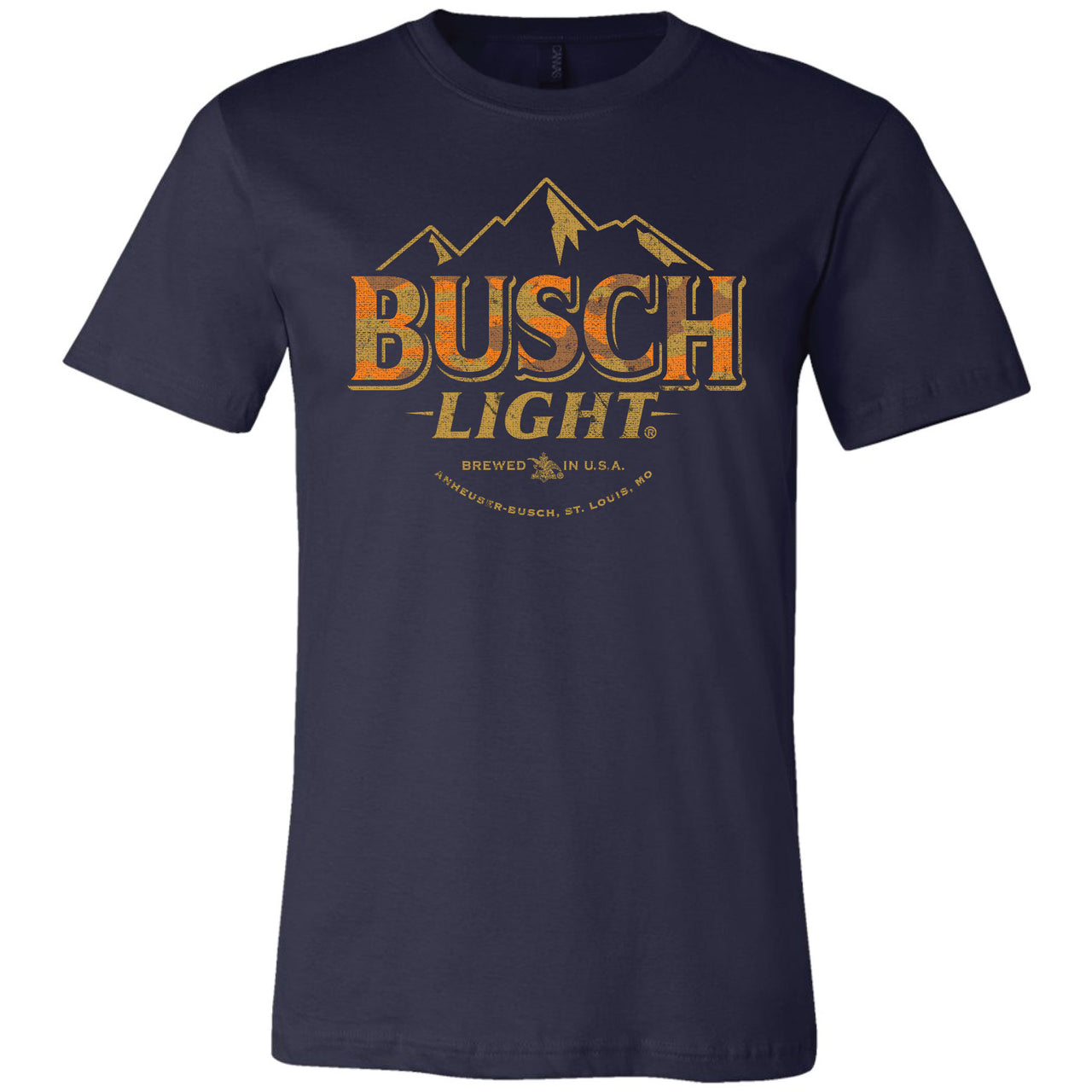 Busch Light - Fall Camo Logo T-shirt