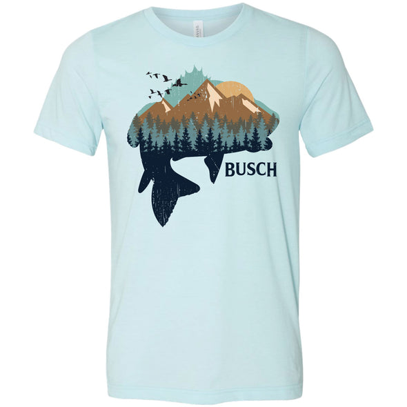 Busch Fishing - Busch Fishing Landscape - Bass Silhouette
