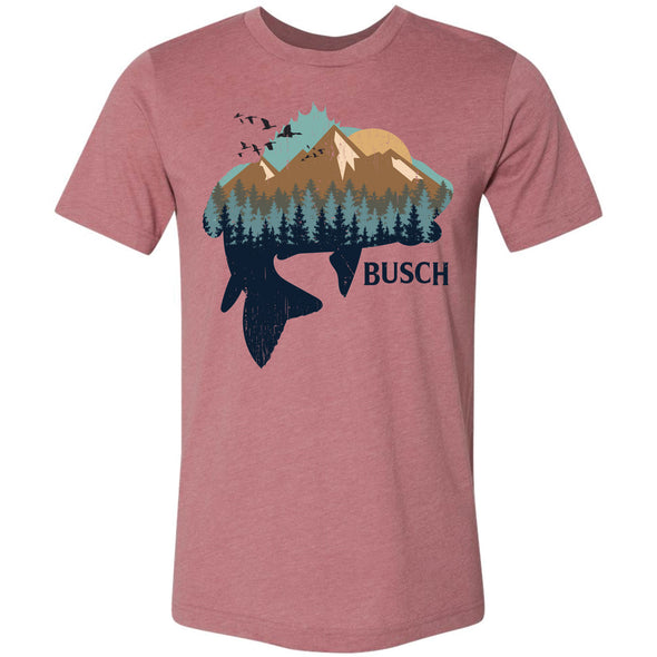 Busch Fishing - Busch Fishing Landscape - Bass Silhouette