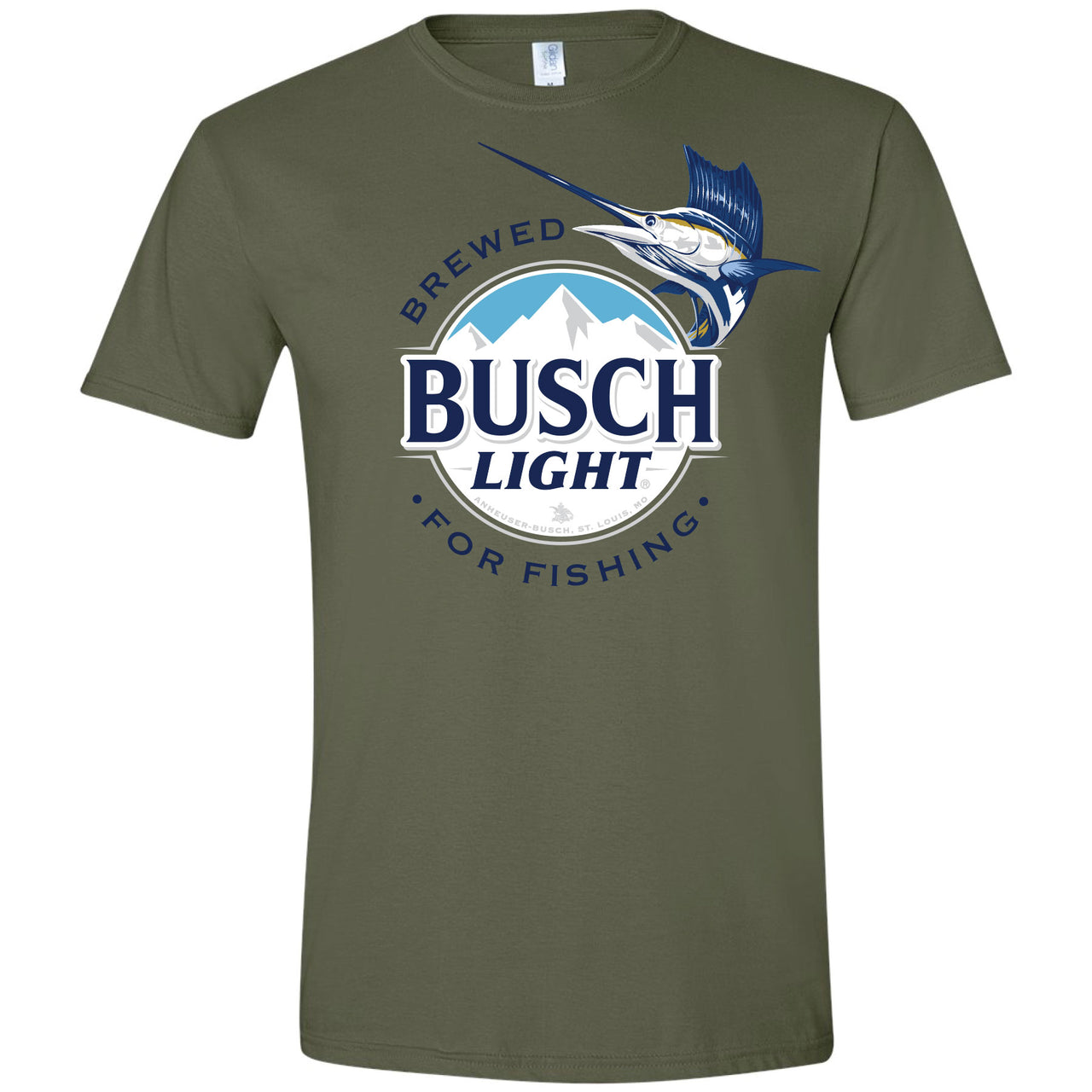Busch Light - Fishing, Sailfish T-shirt