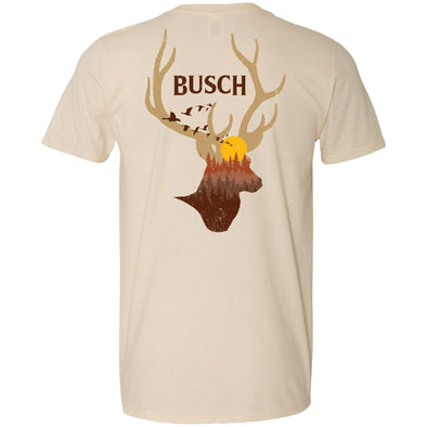 Busch Hunting - Busch Hunting Landscape - Buck Silhouette - 2-Sided
