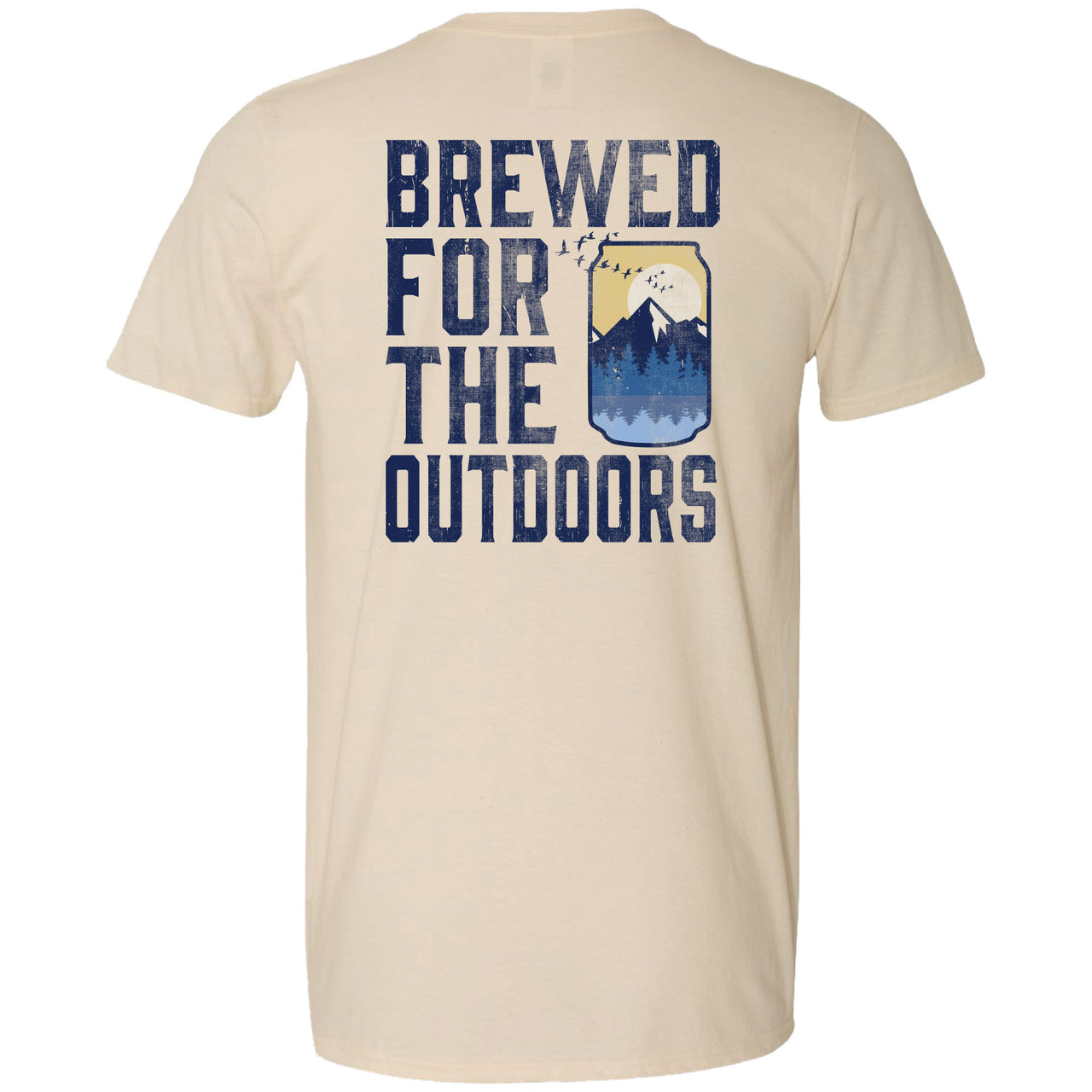 Busch Light - Brewed For The Outdoors 2-sided T-shirt