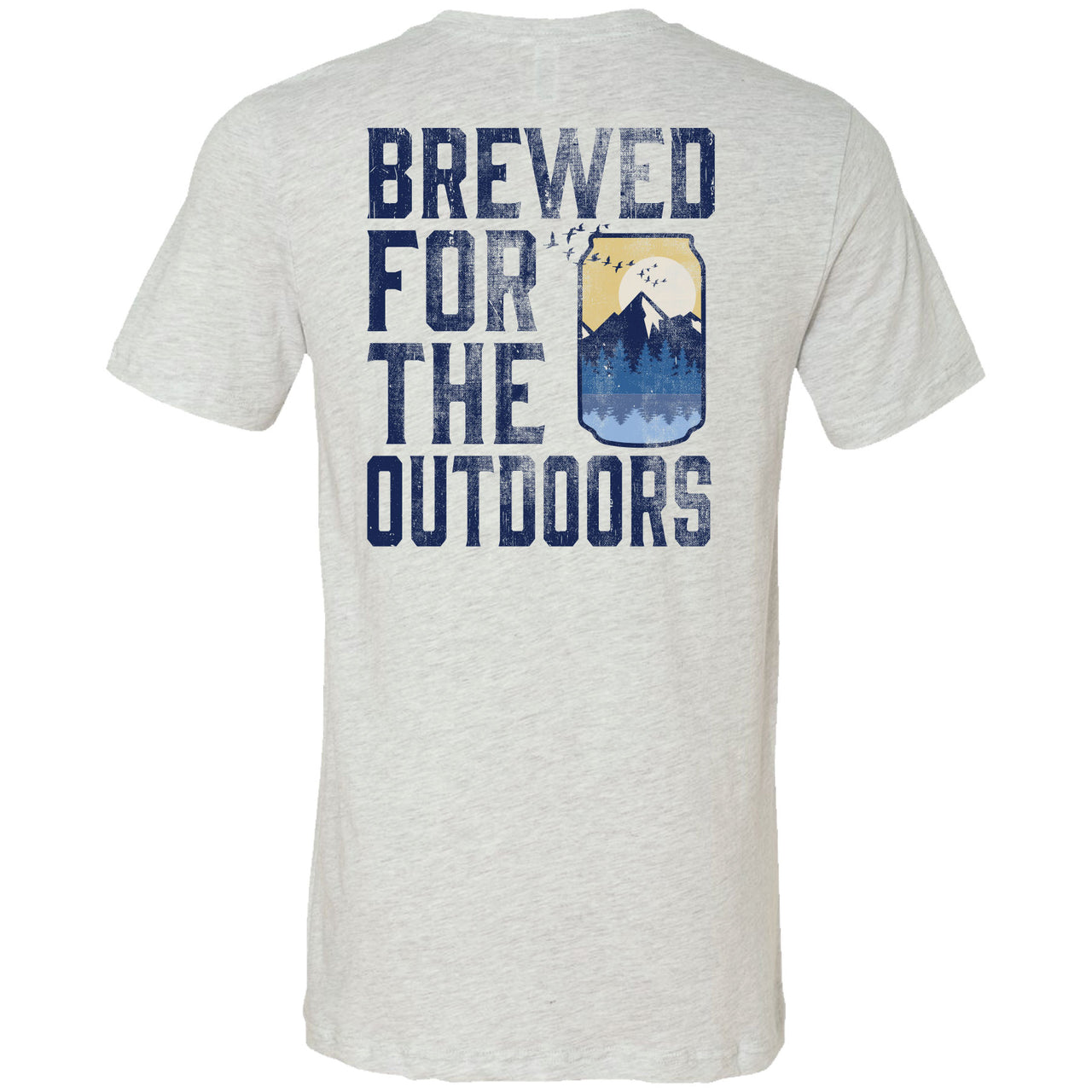 Busch Light - Brewed For The Outdoors 2-sided T-shirt