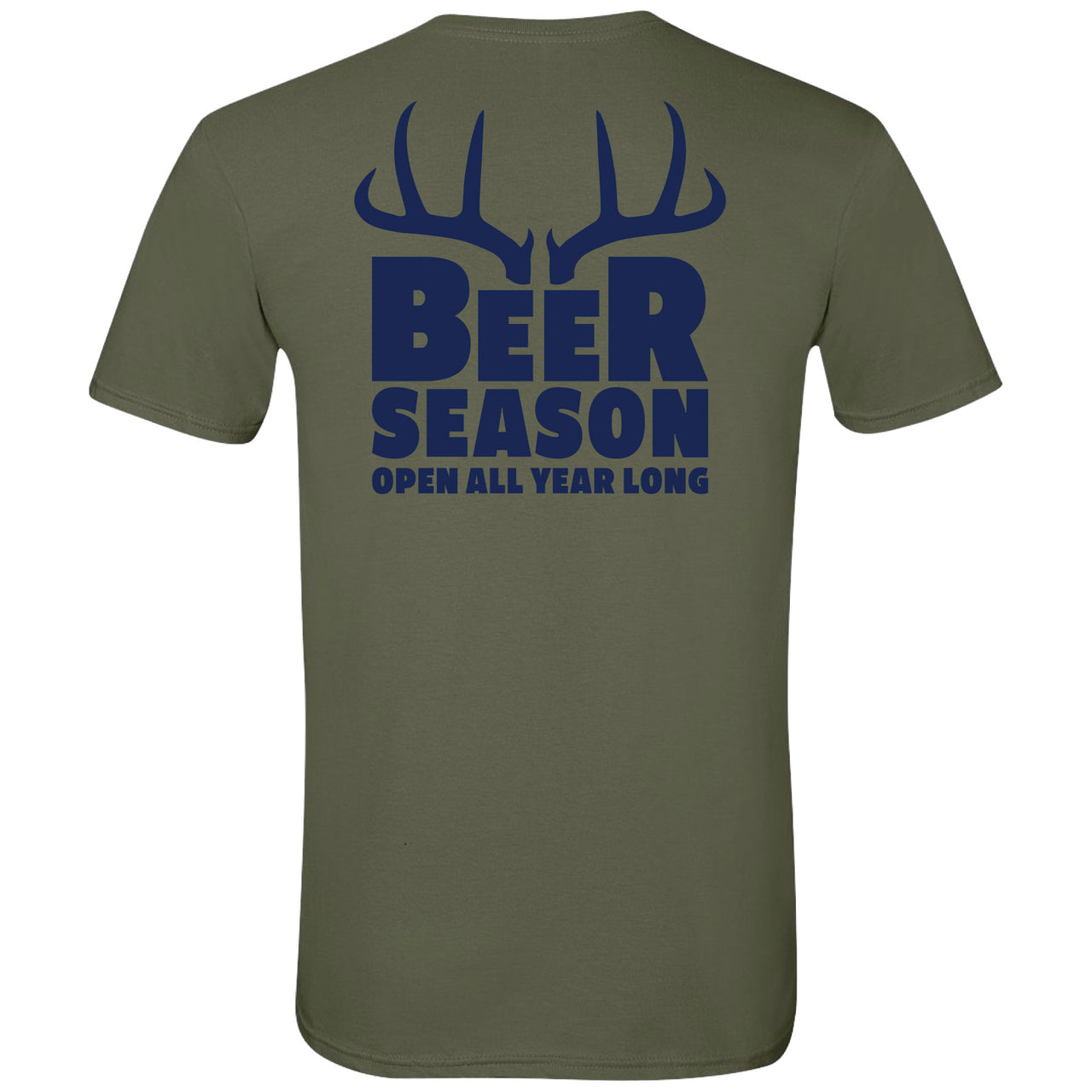 Busch Light - Open Beer Season 2-Sided T-shirt
