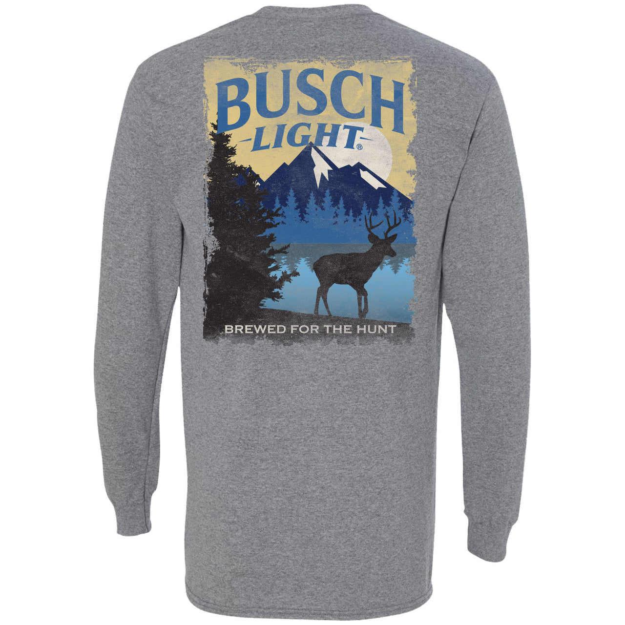 Busch Light - Deer Scene Long Sleeve T-shirt