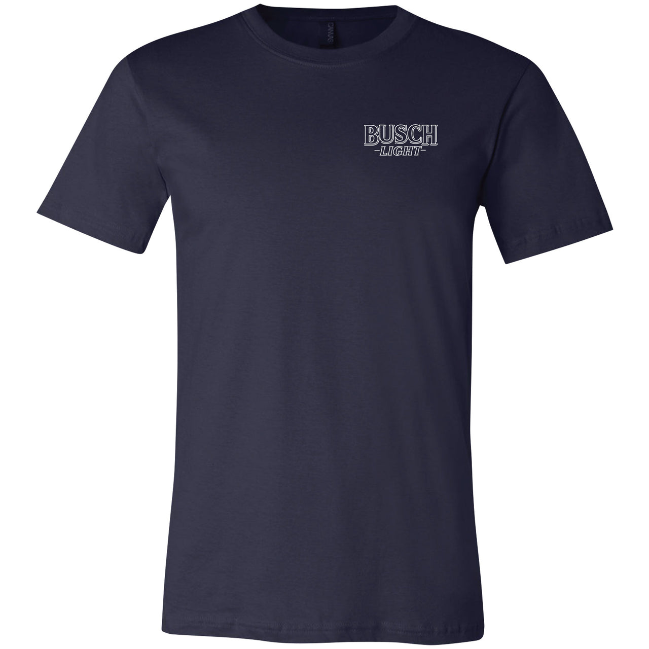 Busch Light - Bass Fishing Neon Logo 2-sided T-shirt