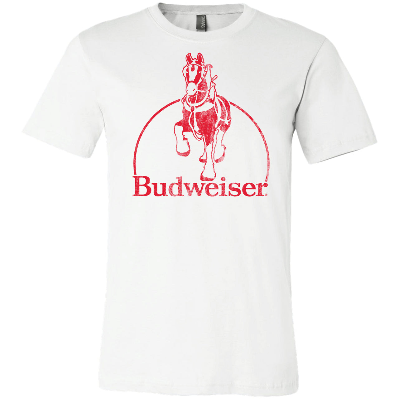 Budweiser Clydesdale - Illustration One Color T-Shirt