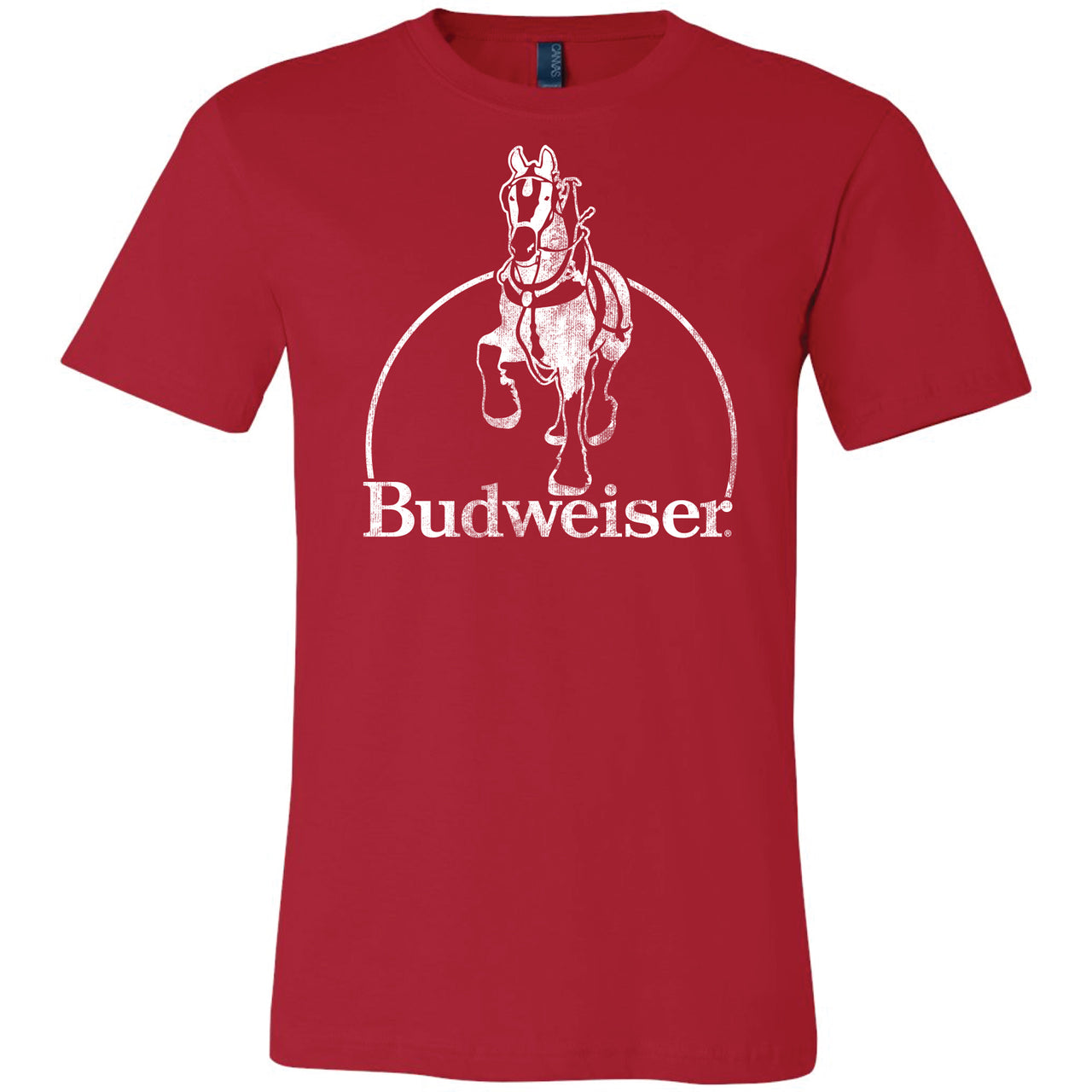Budweiser Clydesdale - Illustration One Color T-Shirt