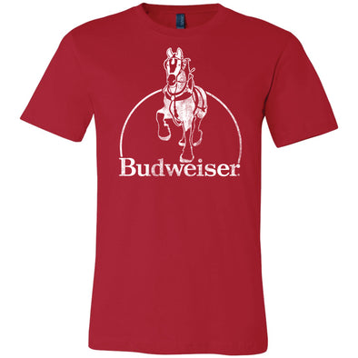 Budweiser Clydesdale Illustration One Color T-Shirt