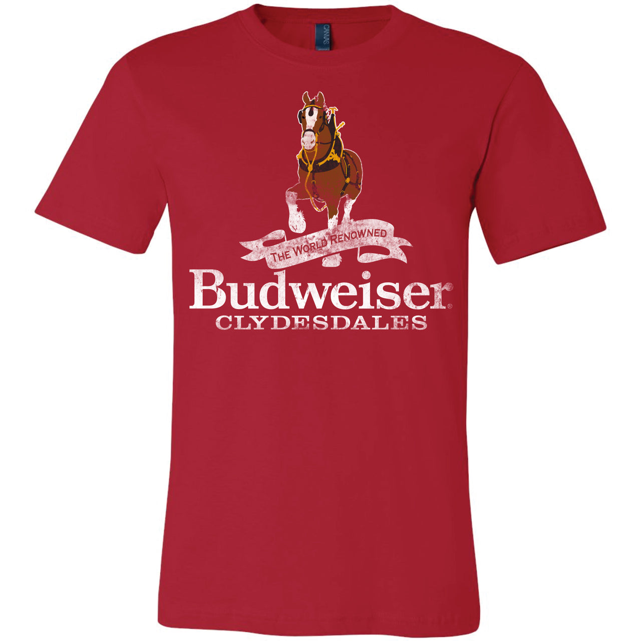 Budweiser Clydesdales - Color Illustration T-Shirt