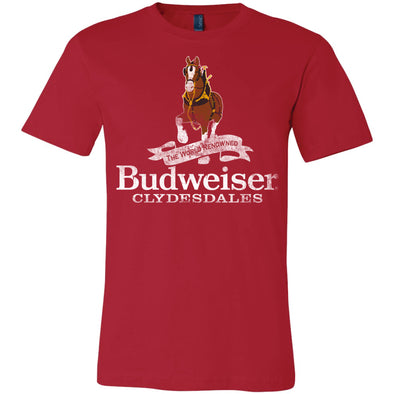 Budweiser Clydesdales Color Illustration T-Shirt