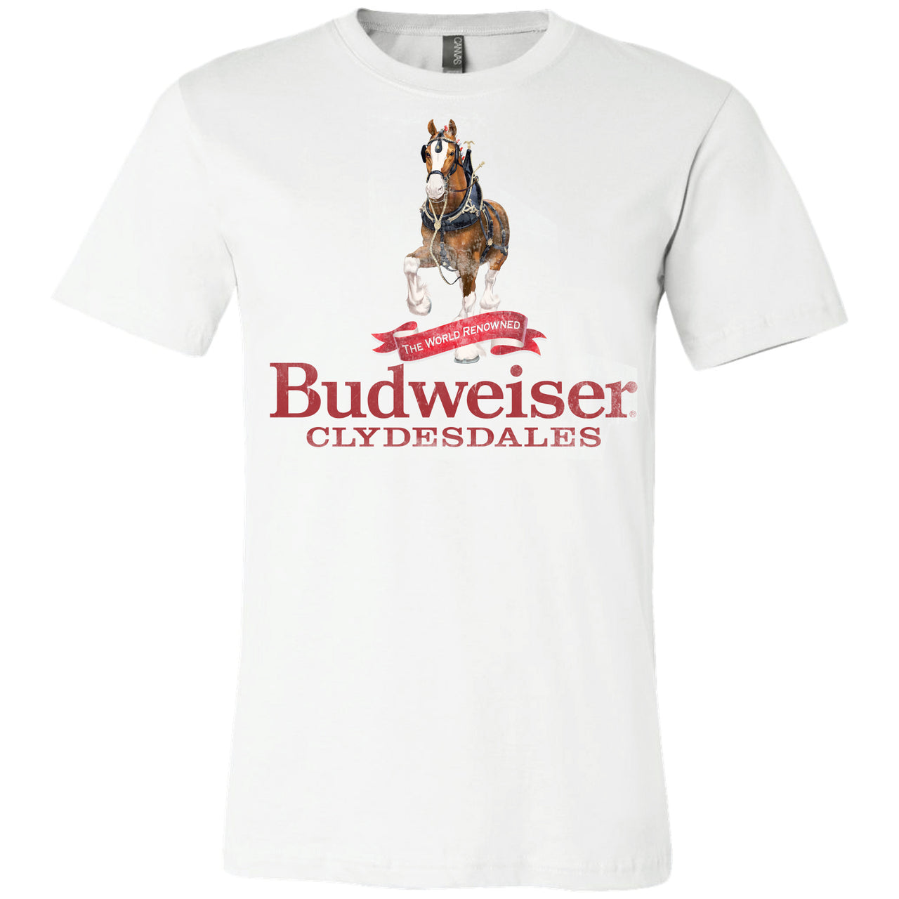 Bud Clydesdales Photo-realistic Clydesdale T-Shirt
