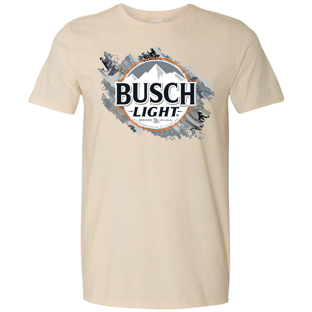 Busch Light - Digital Camo Logo T-shirt