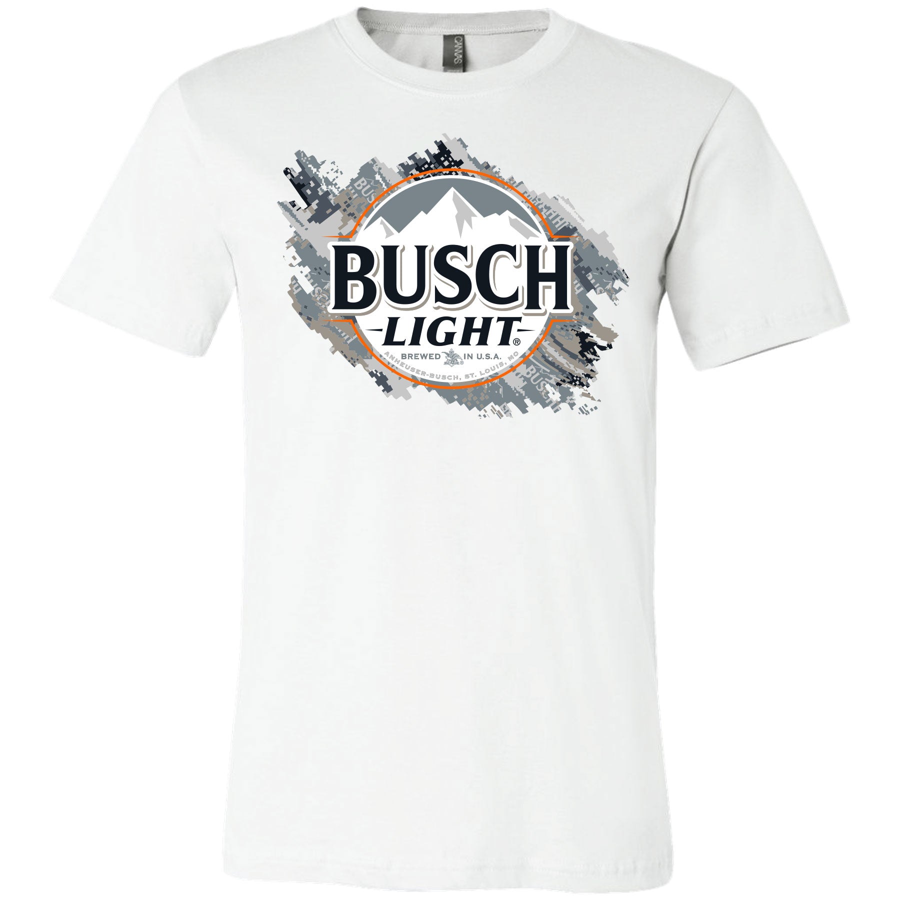 Busch Light Hunting Camo Duck T-Shirt