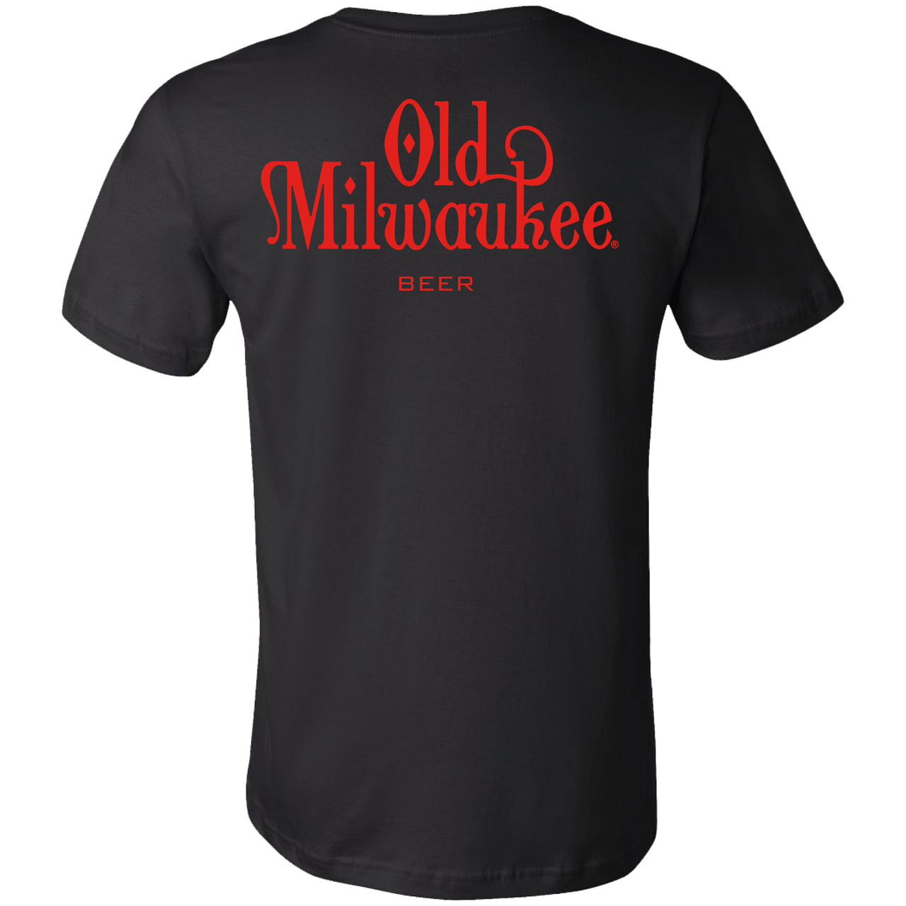 Old Milwaukee - Crest Logo 2-Sided T-shirt