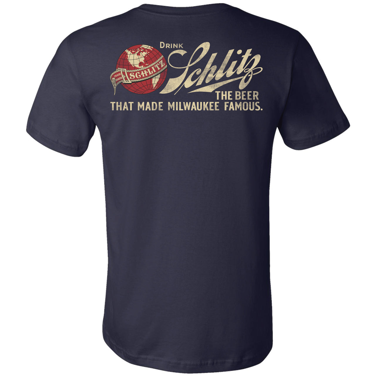 Schlitz - Vintage Drink 2-Sided T-Shirt