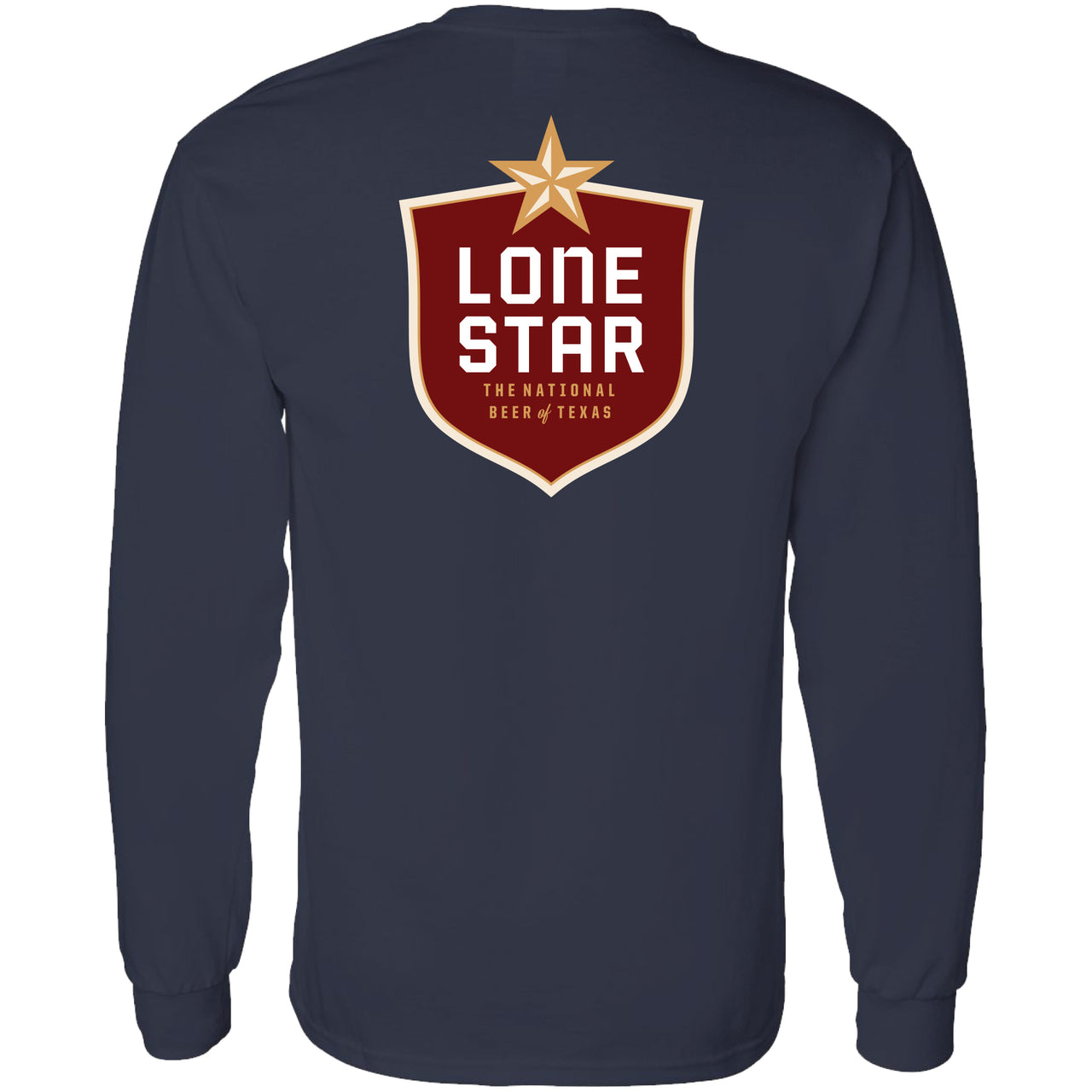 Lone Star - Crest 2-Sided Long Sleeve T-shirt