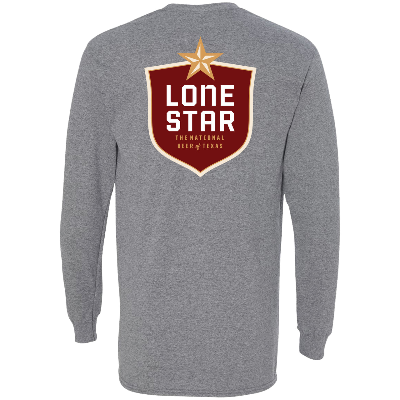 Lone Star - Crest 2-Sided Long Sleeve T-shirt