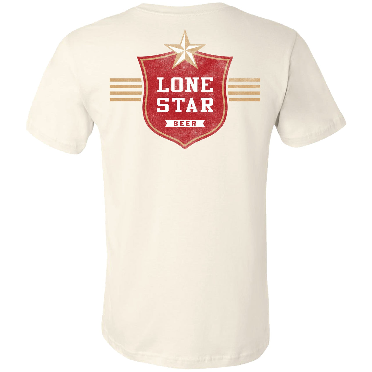 Lone Star - Vintage Label 2-Sided T-shirt