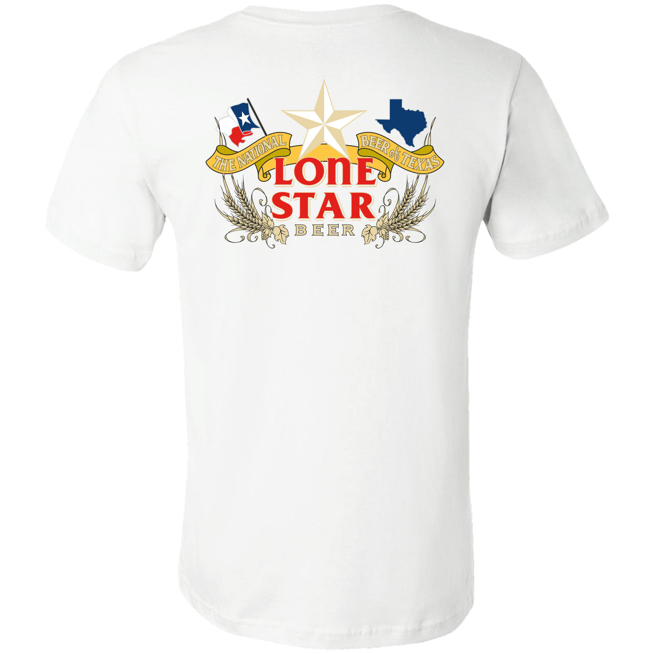 Lone Star - Vintage Sign 2-Sided T-shirt