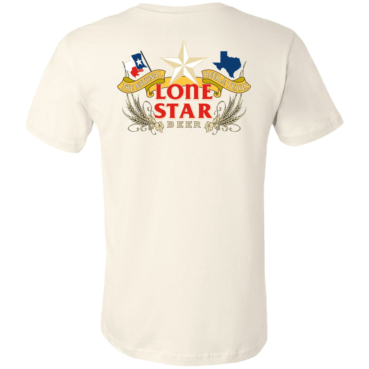 Lone Star - Vintage Sign 2-Sided T-shirt