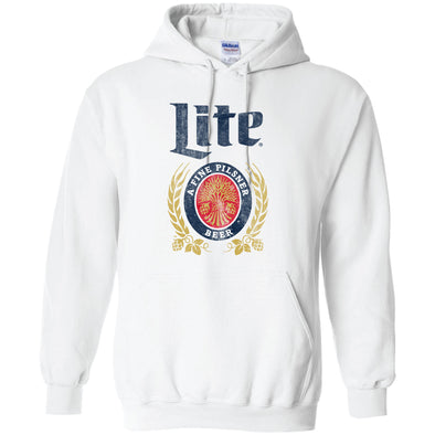 Miller Lite Full Color Label Hooded Sweatshirt